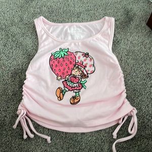 Strawberry shortcake crop top